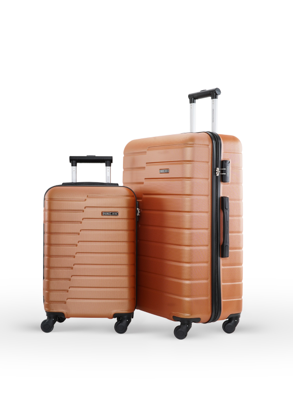 2-Piece ABS Travel Trolley Luggage Set
