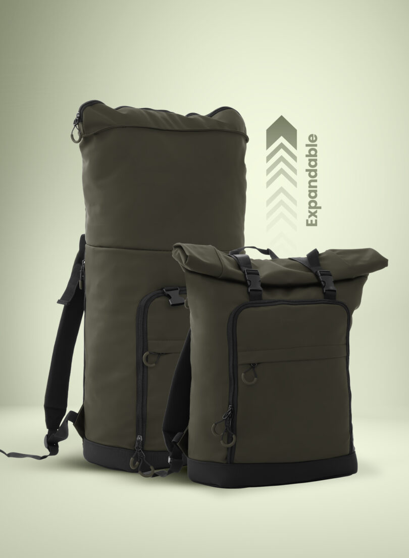 Rolltop Rucksack Backpack