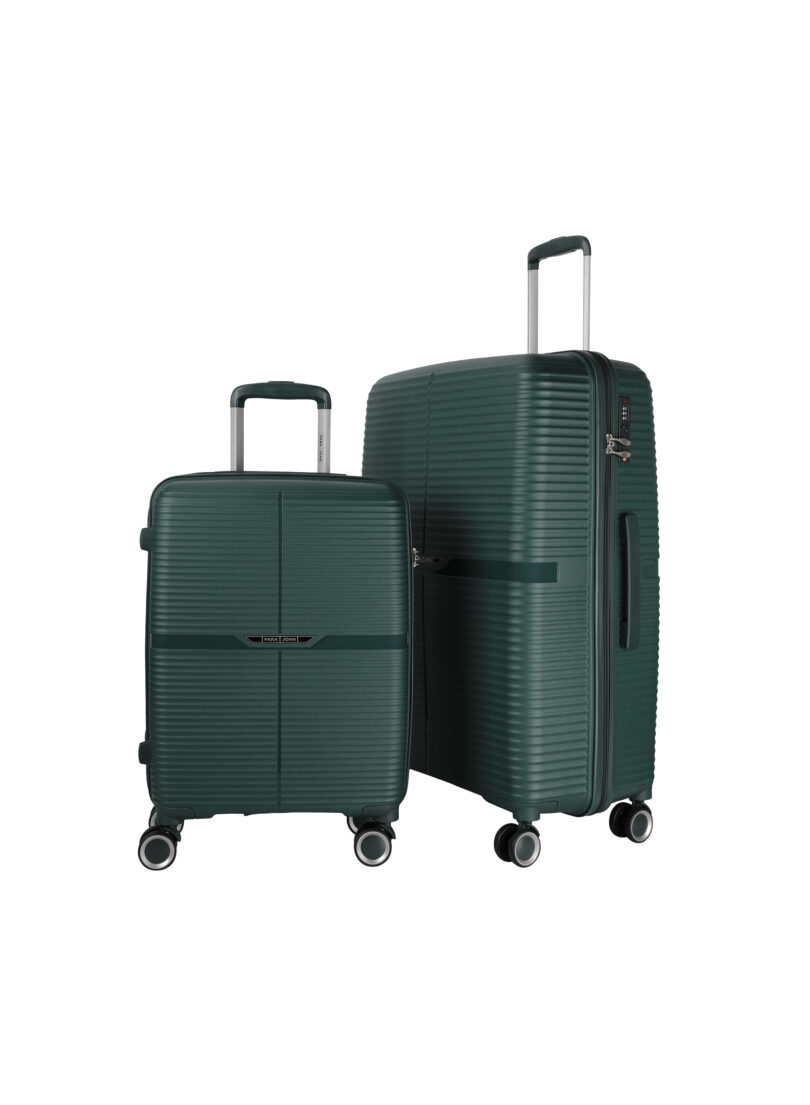2-Piece Green Luggage Set